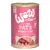 WOW Cat Premium Junior Paté, gevogelte & lever. 70% gevogelte. Getreidevrij. Afbeelding van paté in een kom. Tekst deels in Duits en Engels zichtbaar op het blik. WOW Cat Premium Junior Paté, gevogelte & lever. 70% gevogelte. Getreidevrij. Afbeelding van paté in een kom. Tekst deels in Duits en Engels zichtbaar op het blik.