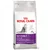Bag labelled Royal Canin Sensible 33 for sensitive cats, with optimal digestion and balanced intestinal flora highlighted. Text in multiple languages visible on packaging.