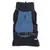 Dog coat in black and blue with adjustable belt, reflective stripes and zip. FDC logo visible at bottom right.