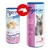 Ancien et nouveau packaging Tigerino pour litière de chat, parfum Baby Powder, 700 g. Texte visible : Deodoriser, Refresher, Cat Litter Refresher, with baby powder scent.