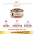almo nature HFC Jelly, saumon et poulet, 100 % naturel, booste l’hydratation, mélange de saveurs, avec de la gelée végétale. Texte en italien et français visible sur l’emballage.