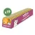 Pack of 19 trays labelled smooth paté chicken, displayed in a purple box with text showing proper food for cats and smooth paté.