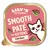 Lily's Kitchen Smooth Paté for Kittens Chicken, kattenvoer voor kittens. Op de verpakking staat een witte kat en de tekst: Smooth Paté for Kittens Chicken.
