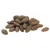 Купчина кафяви сухи гранули с овална форма, без видими маркировки или опаковка. Подходящо за визуализиране на формата и размера на храната.