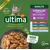ultíma Fit & Delicious adulte stérilisé en sauce, 8 x 85 g, avec bœuf, thon, poulet, poisson de l’océan, sans colorants ni conservateurs ajoutés, contrôle du poids, facile à digérer.