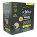 Schesir After Dark Velvet Mousse 12 x 80 g pour chat - lot mixte (4 variétés)