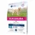 EUKANUBA Daily Care Overweight Adult S–XL honden droogvoer, -50% vet, geschikt voor alle rassen en gewichten, verpakking 2,3 kg. Hond afgebeeld op grasveld.