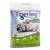 Sac de litière pour chat Tigerino Canada Green Apple, 100 % Natural Clay Clumping Litter, 15 kg, drapeau du Canada, pictogrammes : absorption 350 %, sans poussière 99 %, agglomération immédiate.