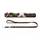Sparpaket: Leash Neopren + Collar Vario Basic Alu-Strong L