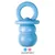 Jouet en caoutchouc bleu avec anneau, marque KONG visible. Mention « Assorted Colors » et pastilles bleue et rose indiquant plusieurs coloris disponibles. Jouet en caoutchouc bleu avec anneau, marque KONG visible. Mention « Assorted Colors » et pastilles bleue et rose indiquant plusieurs coloris disponibles.