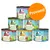 Set di 6 lattine catz finefood Bio: Bio Pute, Bio Ente, Bio Schwein, Bio Huhn, Bio Rind, Bio Lachs. Etichetta arancione con testo 'Provami!'. Set di 6 lattine catz finefood Bio: Bio Pute, Bio Ente, Bio Schwein, Bio Huhn, Bio Rind, Bio Lachs. Etichetta arancione con testo 'Provami!'.
