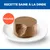 Mousse sur assiette, Texte : Recette saine à la dinde, Mousse