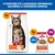 Hill's Science Plan Adult 1-6 krmivo pro kočky, suché a vlhké krmivo s kuřecím, hovězím, krůtím a rybou. Zobrazeny dva obaly produktu. Hill's Science Plan Adult 1-6 krmivo pro kočky, suché a vlhké krmivo s kuřecím, hovězím, krůtím a rybou. Zobrazeny dva obaly produktu.