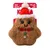 KONG Holiday Snuzzles Mini Omino di pan di zenzero