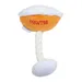 Beeztees Hundespielzeug Pawtini, orange/weiss - L 18 x B 13 x H 12 cm