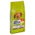 Bag showing Purina Beta Adult 1+ years with chicken, new improved recipe, no added artificial colours, flavours or preservatives, prebiotic for digestive health, 14kg.