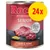 Rocco SENIOR, 24x800g, Lamb & millet. Supporting Power & Vitality. Lamm & Hirse. Die Fleischmahlzeit. Synlig tekst på dåse med kød og hirsebillede. Rocco SENIOR, 24x800g, Lamb & millet. Supporting Power & Vitality. Lamm & Hirse. Die Fleischmahlzeit. Synlig tekst på dåse med kød og hirsebillede.