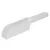 Plastic scoop with a long handle, suitable for measuring and serving dry food or litter. The scoop has high sides to help contain contents during use.