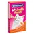 Упаковка Vitakraft Cat Liquid-Snack, 6 штук. На передней стороне изображена белая кошка, пробующая жидкий снек из тюбика. Видны надписи: 'ENTE', 'Beta glucans help to support the immune system'.