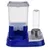 Distributeur d'eau et de nourriture 2 en 1 - 5 L - capacité : 5 L
