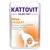 Kattovit Feline Diet Urinary mit Huhn. Struvitstein-Prophylaxe (FLUTD), moderater Magnesiumgehalt, harnsäuernd. Text på tyska.
