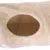 Beige pluche tunnel met ovaal instapgat, zachte stof zichtbaar aan buitenkant en binnenzijde. Materiaal: pluche en textiel.