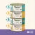 Applaws kattenvoer in bouillon, 12 blikken à 70g: 3x tonijnfilet, 3x kipfilet, 3x oceaanvis, 3x kipfilet met kaas. B Corporation gecertificeerd, 100% natuurlijk.