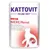 KATTOVIT FELINE DIET NIERE/Renal mit Rind. Niereninsuffizienz: Phosphorgehalt reduziert, Eiweißgehalt reduziert, hochwertige Proteine. Tekst w języku niemieckim.