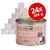 grau Schlemmertöpfchen Pute, Lachs & Makrele kattenvoer, 24 x 200 g blikken. Tekst: Basic Cat Care, graanvrij, zonder soja-eiwitten. Afbeelding van kat en vis op het blik. grau Schlemmertöpfchen Pute, Lachs & Makrele kattenvoer, 24 x 200 g blikken. Tekst: Basic Cat Care, graanvrij, zonder soja-eiwitten. Afbeelding van kat en vis op het blik.