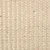 Nahaufnahme einer beigen, gewebten Textur aus Naturfasern. Materialdetails für Produktbeschreibung sichtbar.