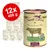 Terra Canis Hausmannskost för hundar, ren nöt, kompletterad med naturliga näringsämnen. Förpackning: 12x 400g burkar, Metzgers Bestes, 100% natur.