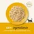 Key ingredients: chicken breast, chicken broth, rice. 100% natural ingredients shown on a plate with a cat icon.