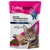 Feline Porta 21, whole tuna meat with shrimps, sans sucre ajouté, best seller, sachet avec photo de chat et bol de nourriture. Texte en anglais et allemand visible sur l’emballage.