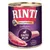RINTI Singlefleisch Exclusive Ente Pur, 1 Protein Single, getreidefrei. Dose mit Entenfleischabbildung.