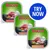 Three Rocco Menu packs with visible labels: beef with vegetables, beef and lamb with vegetables and rice, beef and poultry with vegetables and rice. Blue circle reads 'Try Now'.