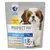 Confezione Perfect Fit junior <1, per cani <10 kg, total 5, crescita sana, sviluppo del cervello, taglia crocchette adattata, ricco in pollo. Testo anche in francese, tedesco e olandese.