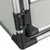 Trixie Transportbox Aluminium doppelt - Größe M-L: B 93 x T 88 x H 64 cm