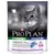 Опаковка Purina Pro Plan Sterilised Adult 7+ за котки, с текст: LONGEVIS, Rich in Turkey, ISFM, PURINA NUTRITION. Снимка на котка отпред.