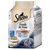Sheba Fresh & Fine in Sauce, variation poisson et légumes, 6x50g. Conseils d’alimentation visibles : 3+ ans 15g, 4+ ans 20g. Label MSC pêche durable visible.