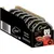 Cesar klassik-terrine 2×7×150g, visible beef and liver images on packaging, recyclable symbol, barcode, black tray with multiple trays of wet food