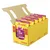 Carton jaune Josera contenant 5 sachets de croquettes Mini Junior, 5 x 900 g. Texte visible : 'Mit Griff Easy to carry', 'Vorteils pack 5x Fresh Pack', 'Josera Mini Junior'.