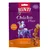 Sachet Rinti Chicko Plus, Käse-Würfel, 100 % Huhn mit herzhaftem Käse, riche en calcium, 80 g. Illustration d’un chien et cubes de fromage visibles sur l’emballage.