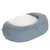 Hundebett Memory oval, grau-blau - L 72 x B 50 x H 20 cm