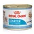 Royal Canin Starter Mother & Babydog natvoer, blik met afbeelding van puppy’s en tekst: voor teven en pups tot 2 maanden. Loaf-Morbido, Size Health Nutrition.