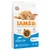 Sac de croquettes IAMS pour chat, 3 kg, au poisson de l’océan, 87 % protéines animales, nutrition complète, dès 1 an, sans blé, emballage recyclable, visuel d’un chat roux allongé.