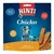Rinti Chicko Mega Pack, 500g. Ropogós csirkecsíkok 100% csirkemellfilével és 70% fehérjetartalommal. A csomagoláson kutya és termékkép látható.
