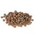 Brown, round dry food pieces in a pile, visible without packaging.