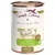 Terra Canis Hausmannskost für Hunde Light, beef with pumpkin, mango & artichoke. <3% fat. 100% natur. Text in German and English on tin packaging.