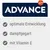 ADVANCE, optimale Entwicklung, dampfgegart, mit Vitamin E (texte en allemand)