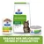 Hill's Prescription Diet Metabolic pour chats, sachet, sac et boîte visibles. Texte : weight loss & maintenance, veterinarian recommended. Chat devant les produits. Hill's Prescription Diet Metabolic pour chats, sachet, sac et boîte visibles. Texte : weight loss & maintenance, veterinarian recommended. Chat devant les produits.